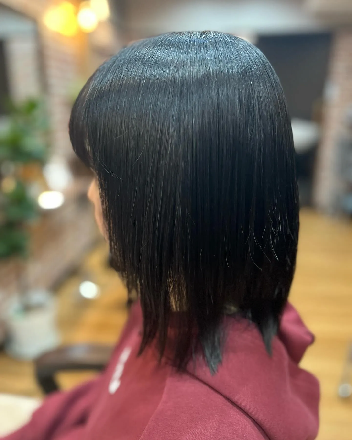 ツヤツヤストレートワンレンボブ💇‍♀️